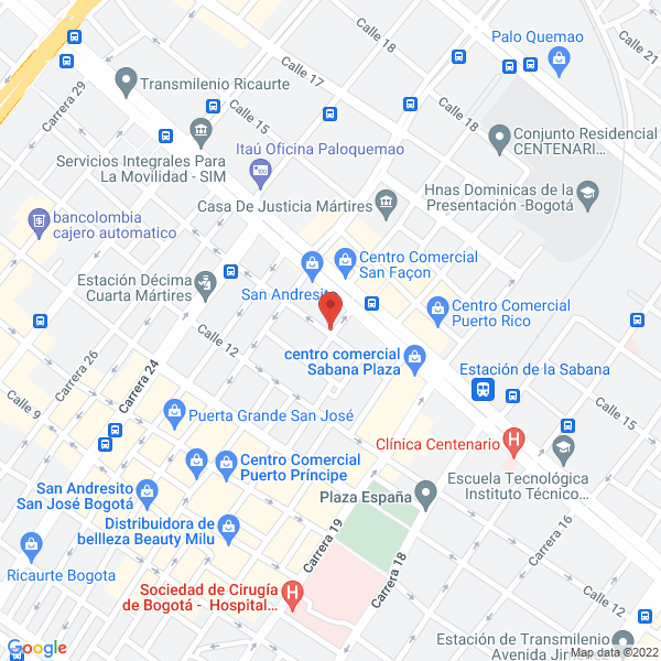 Mapa de Plastfor