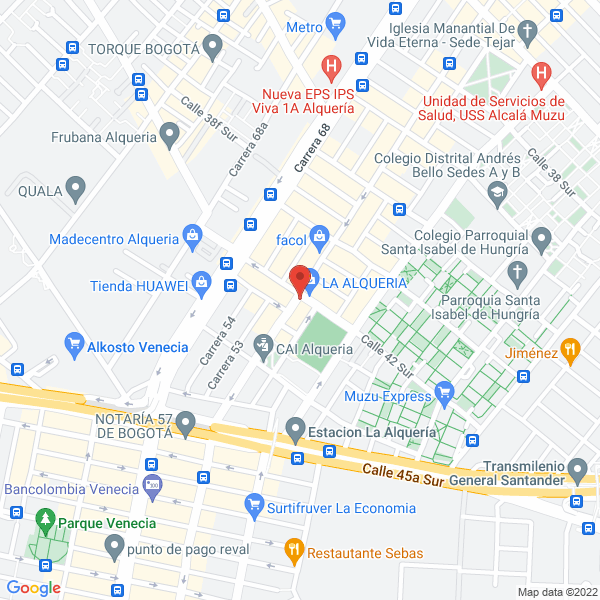 Mapa de Exbus