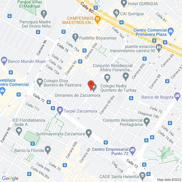 Mapa de Drogueria Fuxina