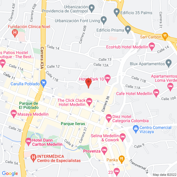 Mapa de Don Juan Paella