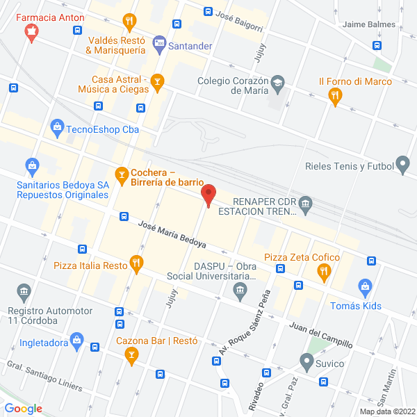 Map of Salon de Fiestas y Eventos la Antonella