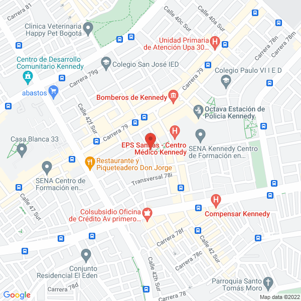 Mapa de Chamanes Casa Llanera Serafin