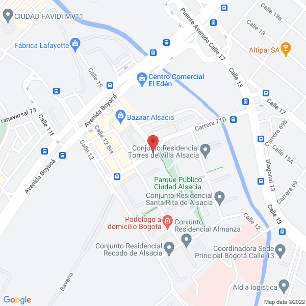 Mapa de Cofluin S.A.S.
