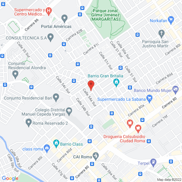 Mapa de Enseres