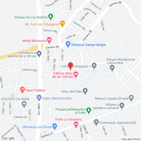 Map of Cocheexpress