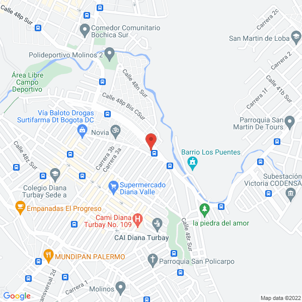 Mapa de Adriana Del Pilar Villa Paredes