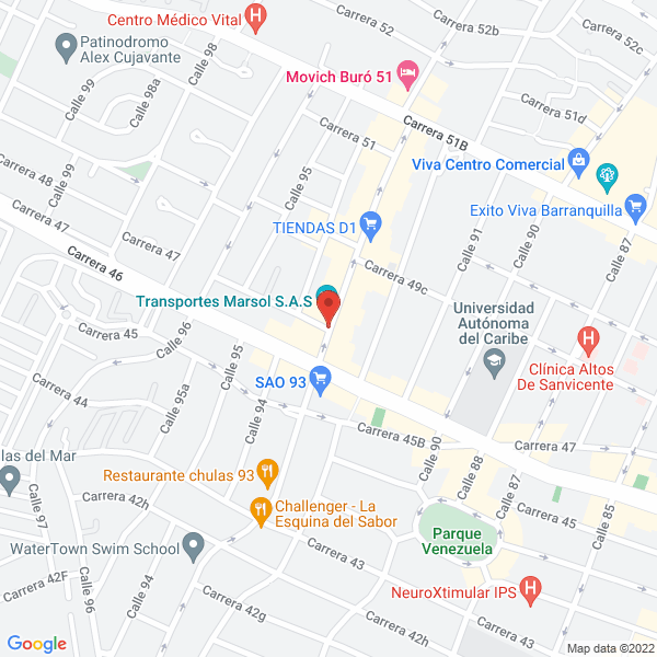 Map of Pure Skin Cosmetology Laser