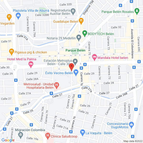 Mapa de Marias Belleza, Estilo Y Salud