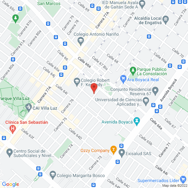Mapa de Promaq