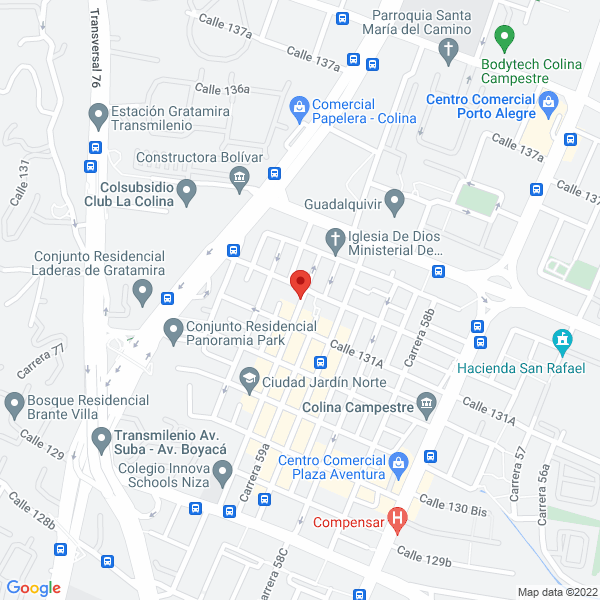 Mapa de Dream Golden Art Sport