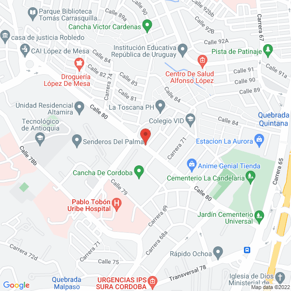 Mapa de Frenos Y Suspensiones 80