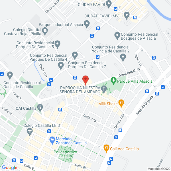 Mapa de Bioeasy Lavaseco Automotriz