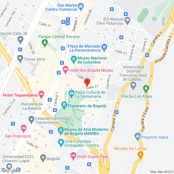Mapa de Restaurante El Boliche