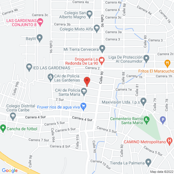 Map of Yeimi Dayana De Moya Marceles
