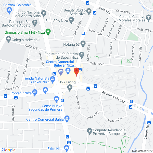 Mapa de Relojería San Marcos