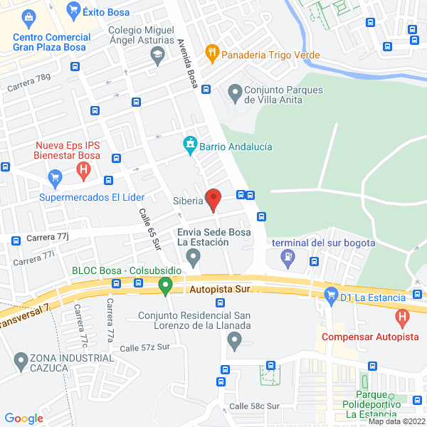 Mapa de Aires De Mi Tierra