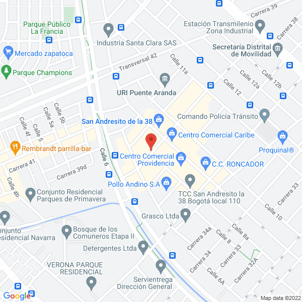 Mapa de Rodríguez Rairán Jorge Arturo