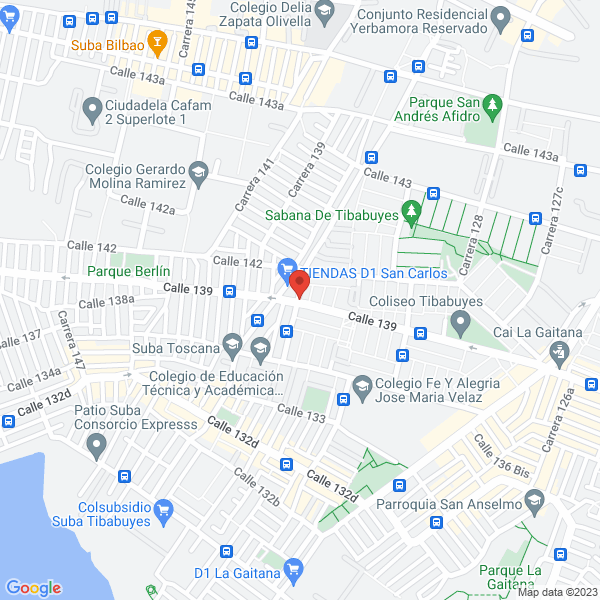 Mapa de Supermercado Mercofácil