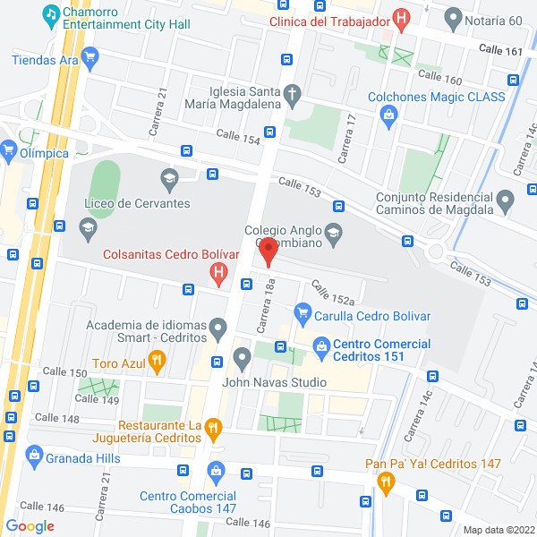 Mapa de Jardín Infantil El Mágico Mundo De Dimi