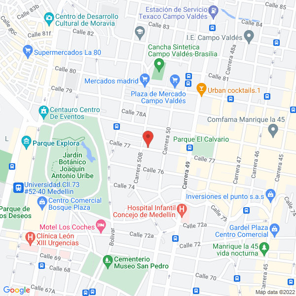 Mapa de Lavatecnico Fac