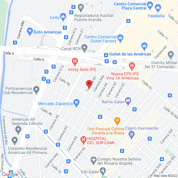 Mapa de Caña Dulce