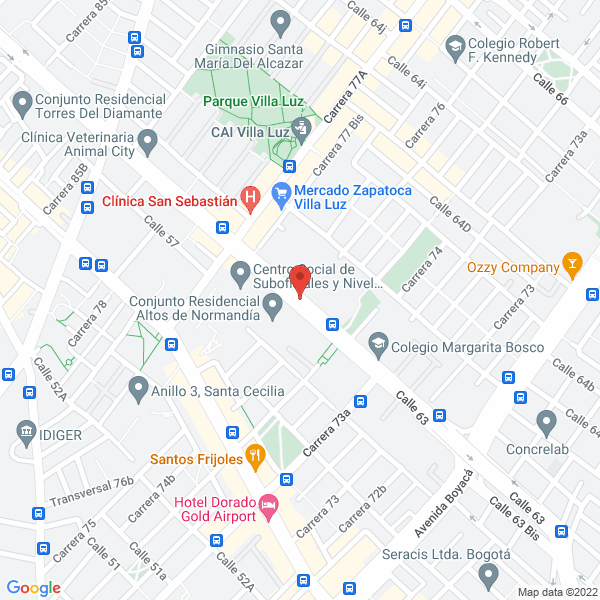 Mapa de Caom Asesores Y Consultores Ltda.