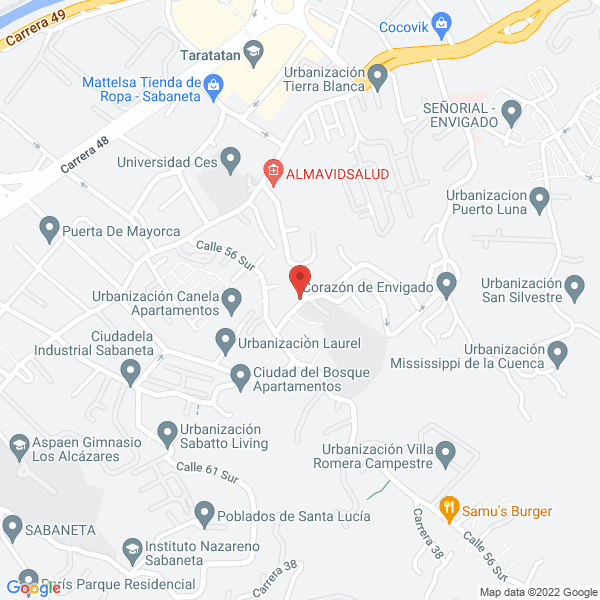 Mapa de Capital Projects S.A.S