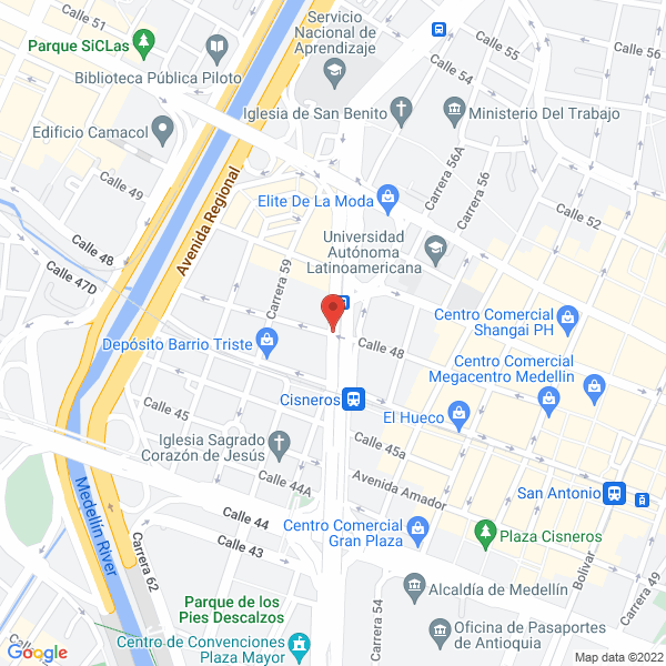 Mapa de Carpintería Y Ebanistería Totos