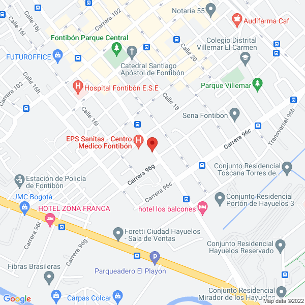 Mapa de Carrocerías Dima