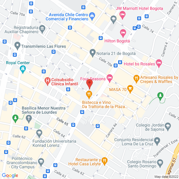 Mapa de Carroll Corporation S.A.S.