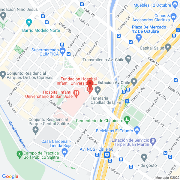 Mapa de Casa Comercial Providencia