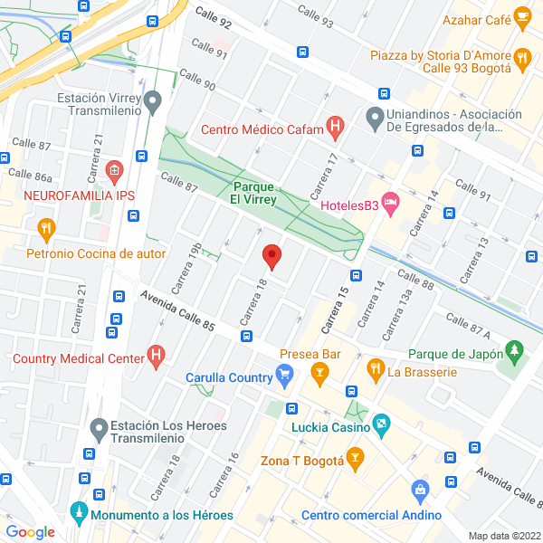 Mapa de Castillo Nauzan Asociados