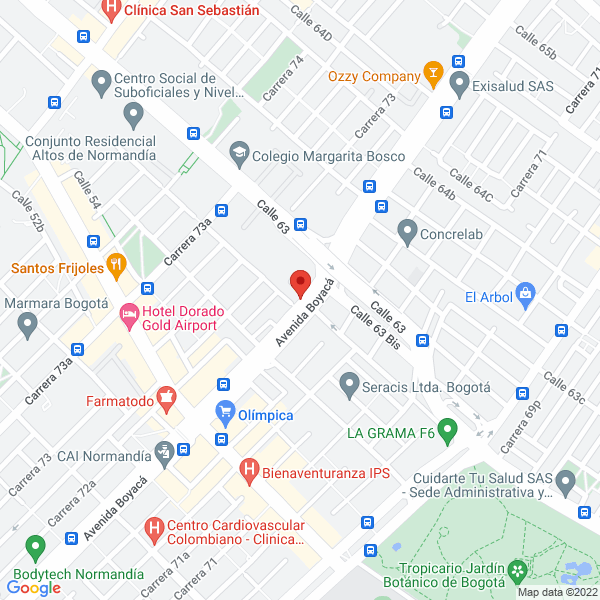 Mapa de Cbr & Cía Ltda.