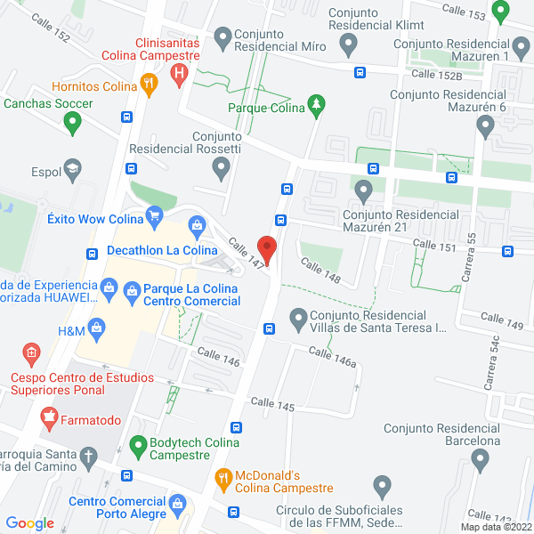 Mapa de Cdc Laboratotio Ltda.
