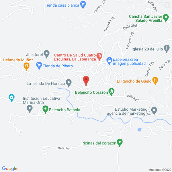 Mapa de Bocadillos La Abeja