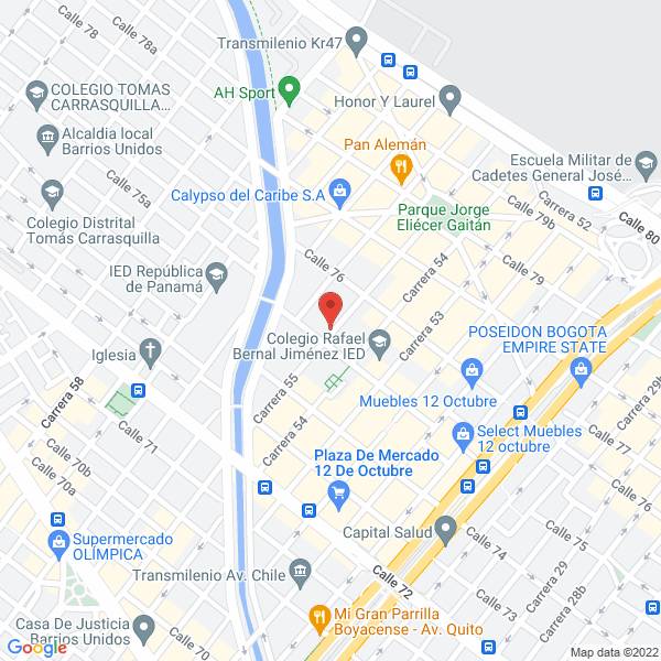 Mapa de Asociados R C S Limitada