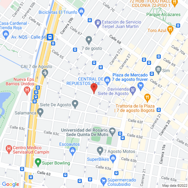 Mapa de Ast & T. E.U.