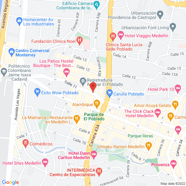 Mapa de Astra Marketing S.A.S.