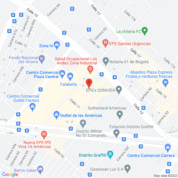 Mapa de Athizar Parrilla Bar