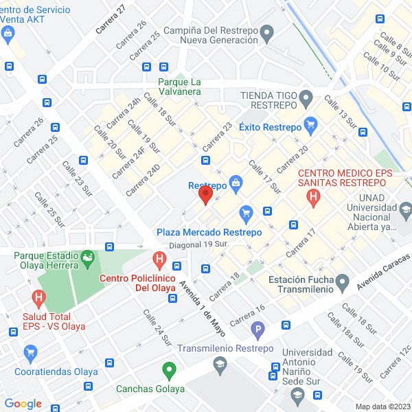 Mapa de C-Princ Jackets