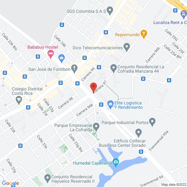 Mapa de Auditorias E Impuestos Contadores Asociados Ltda