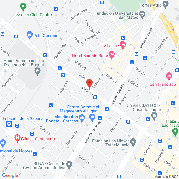 Mapa de Autoequipos Y Repuestos Ltda