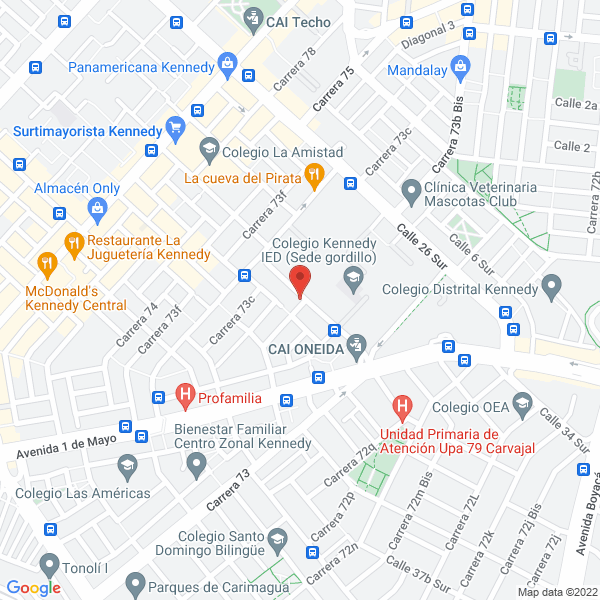 Mapa de Betunes Superior