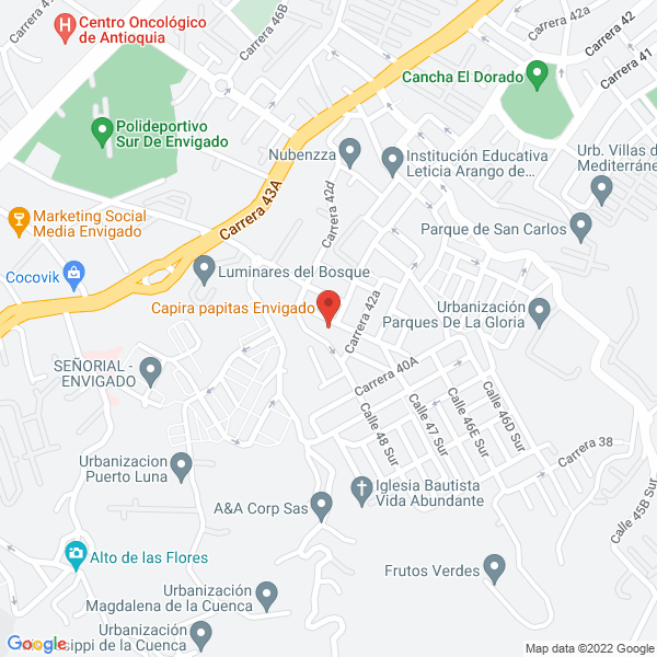 Mapa de Bienes Y Desarrollos Conbienes S.A.S.