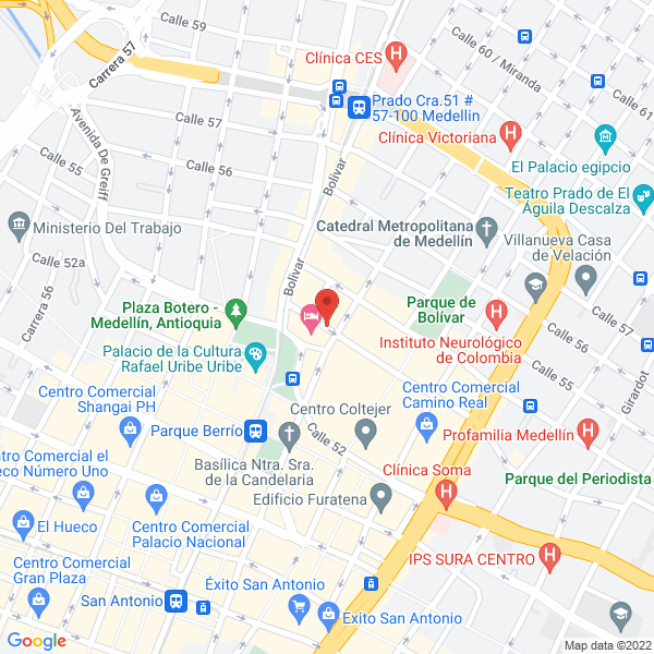Mapa de Billares La Nueva Macarena