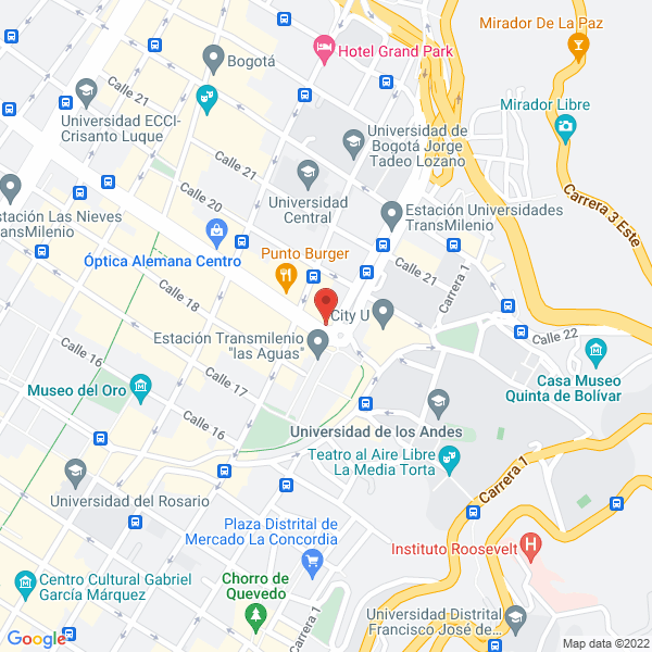 Mapa de Boletín Judicial Ltda.