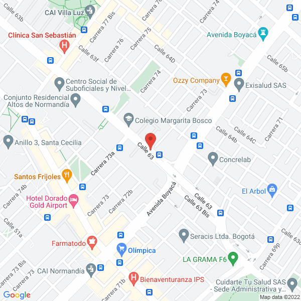 Mapa de C.B. Carbril Ltda.