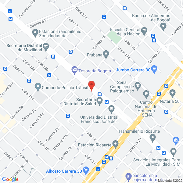 Mapa de Cabal Rodriguez Y Cia S En C S