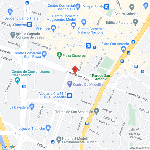 Mapa de Cacharrerìa Distri Bazar