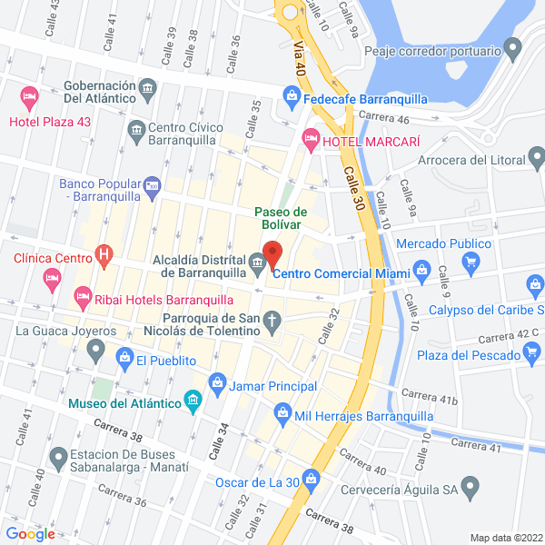 Map of Cacharrería El Combate